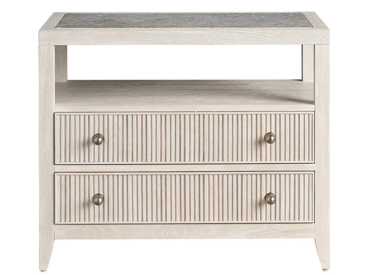 Carmen Two Drawer Nightstand