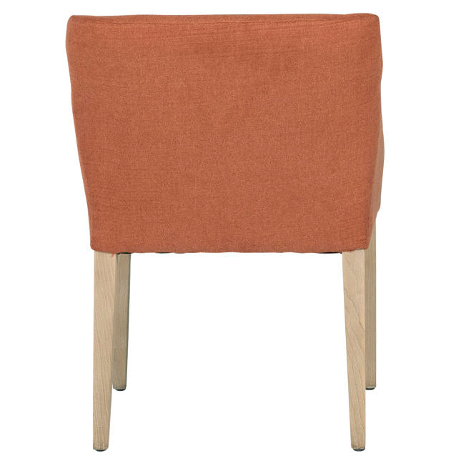 Elvie Dining Chair Terracota | BeBoldFurniture