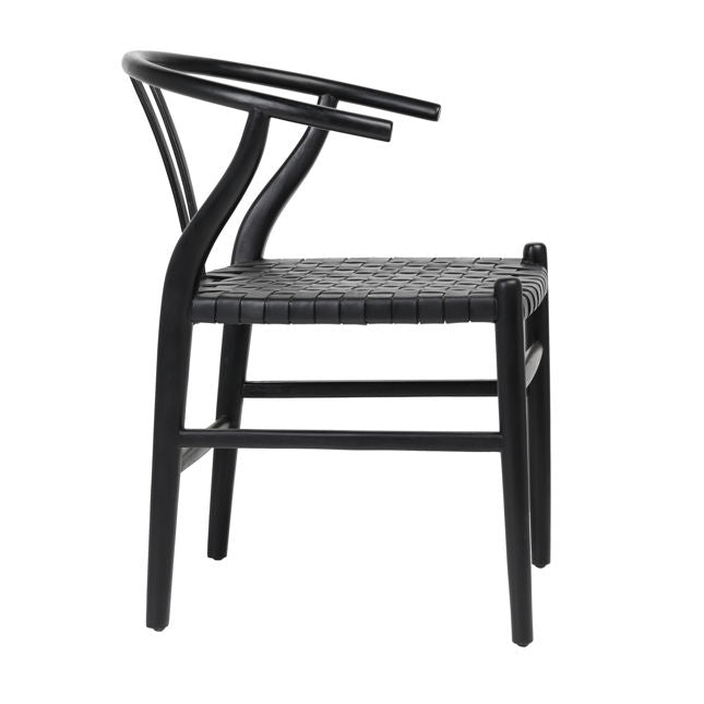 Bernice Dining Chair Antique Black | BeBoldFurniture