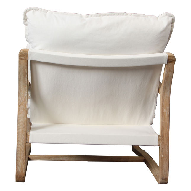 Gabe Occasional Chair Off White | BeBoldFurniture