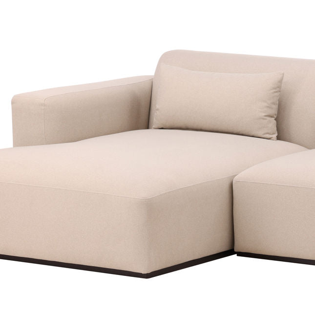 Brooklyn Chaise Sectional Left Side Chaise | BeBoldFurniture