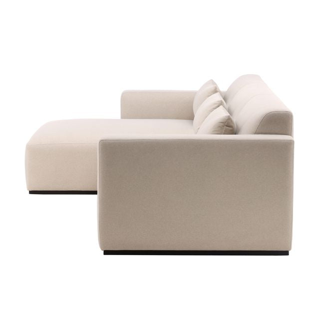 Brooklyn Chaise Sectional Left Side Chaise | BeBoldFurniture