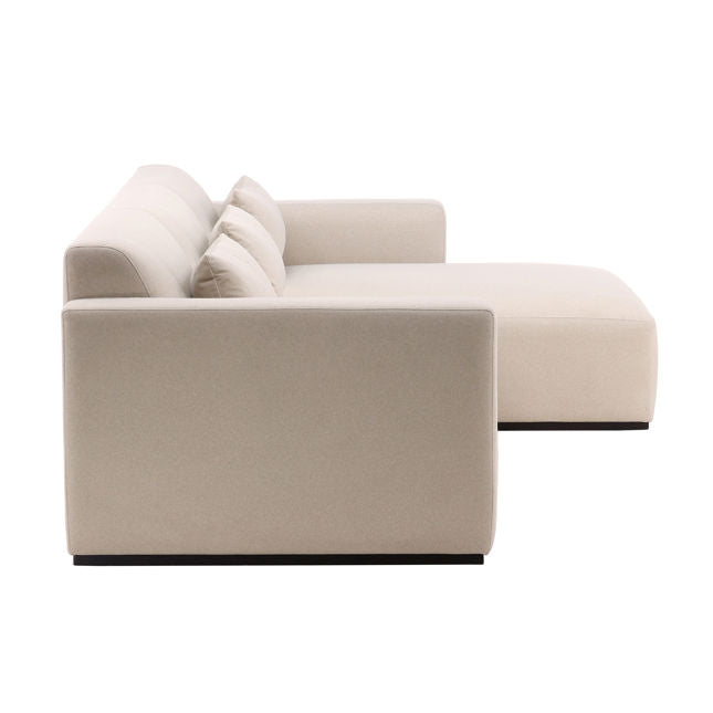 Brooklyn Chaise Sectional Right Side Chaise | BeBoldFurniture