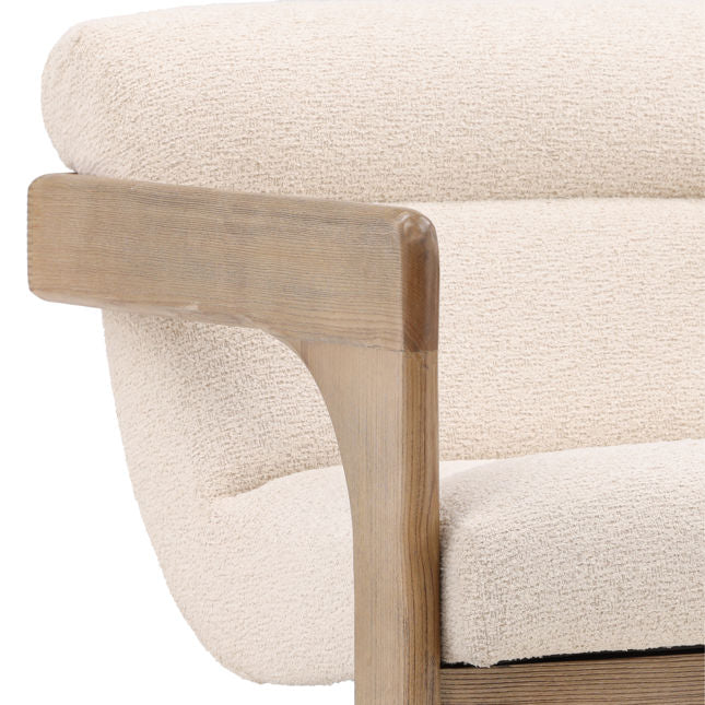 Bridges Occasional Chair Cream | BeBoldFurniture
