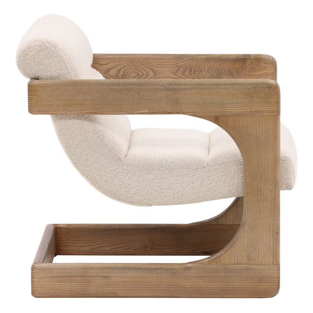 Bridges Occasional Chair Cream | BeBoldFurniture
