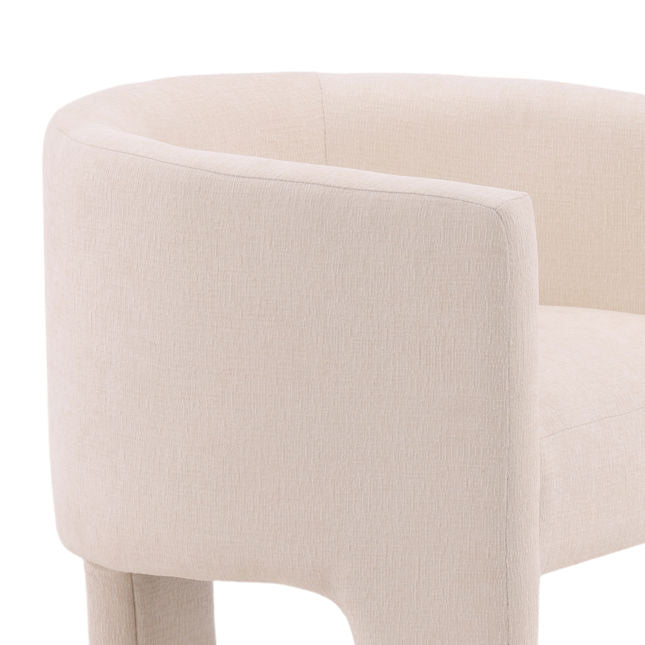 Olimpia Dining Chair Cream | BeBoldFurniture