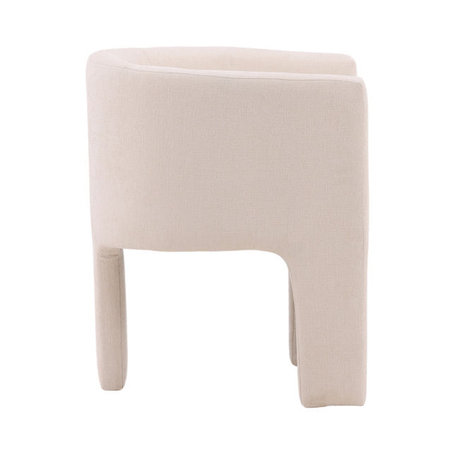 Olimpia Dining Chair Cream | BeBoldFurniture