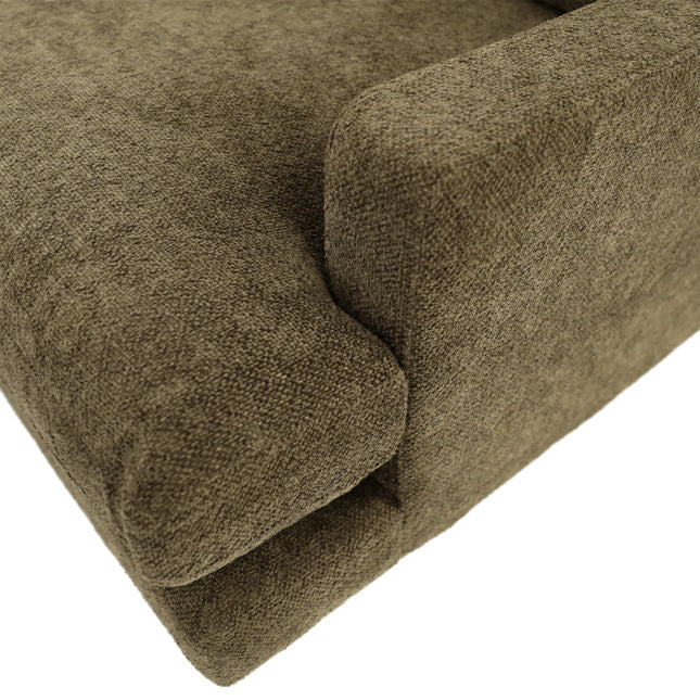 Antonio Sofa Dark Olive | BeBoldFurniture