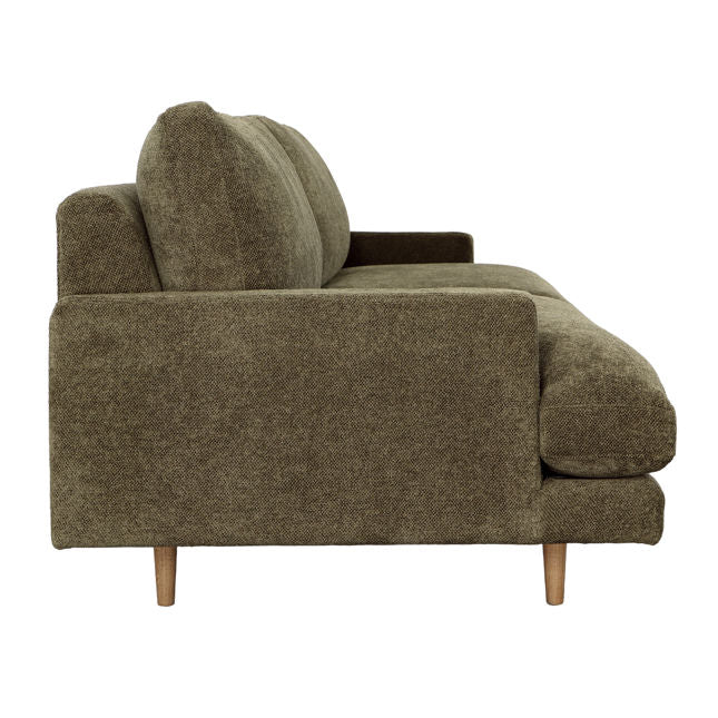 Antonio Sofa Dark Olive | BeBoldFurniture