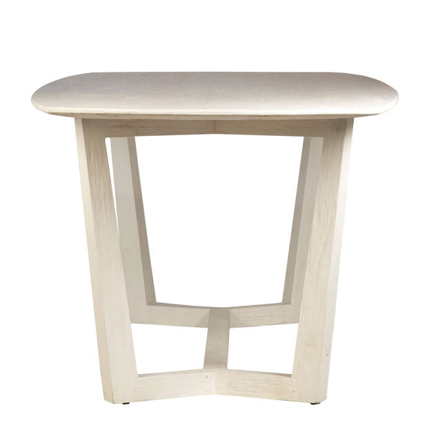 Caesar Dining Table Antique White | BeBoldFurniture