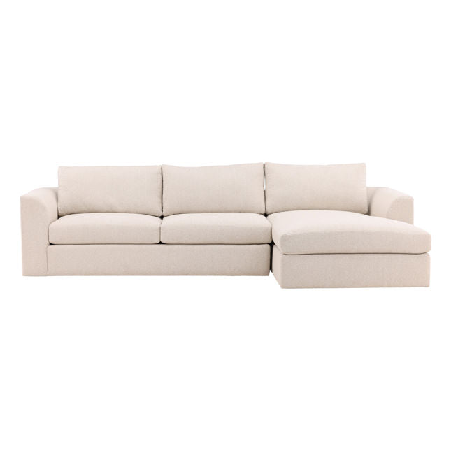 Zaira Chaise Sectional Right Side Chaise | BeBoldFurniture