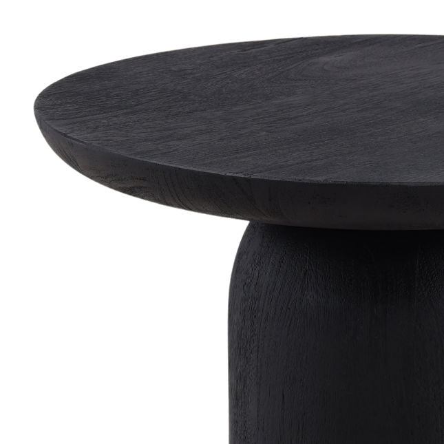 Lorin Side Table Large Black | BeBoldFurniture