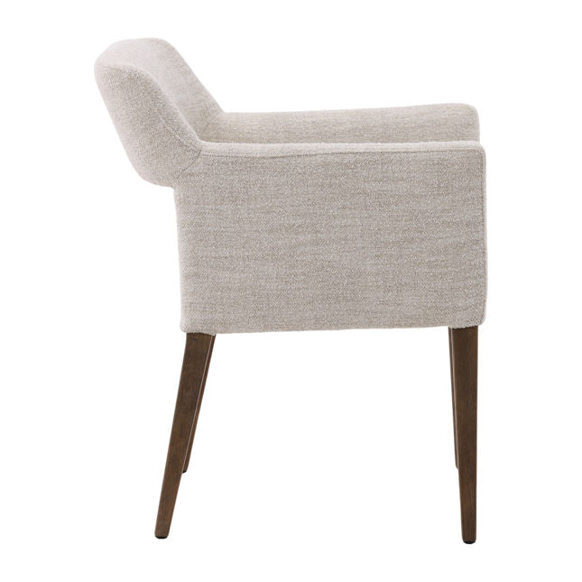 Booker Dining Chair Cream | BeBoldFurniture