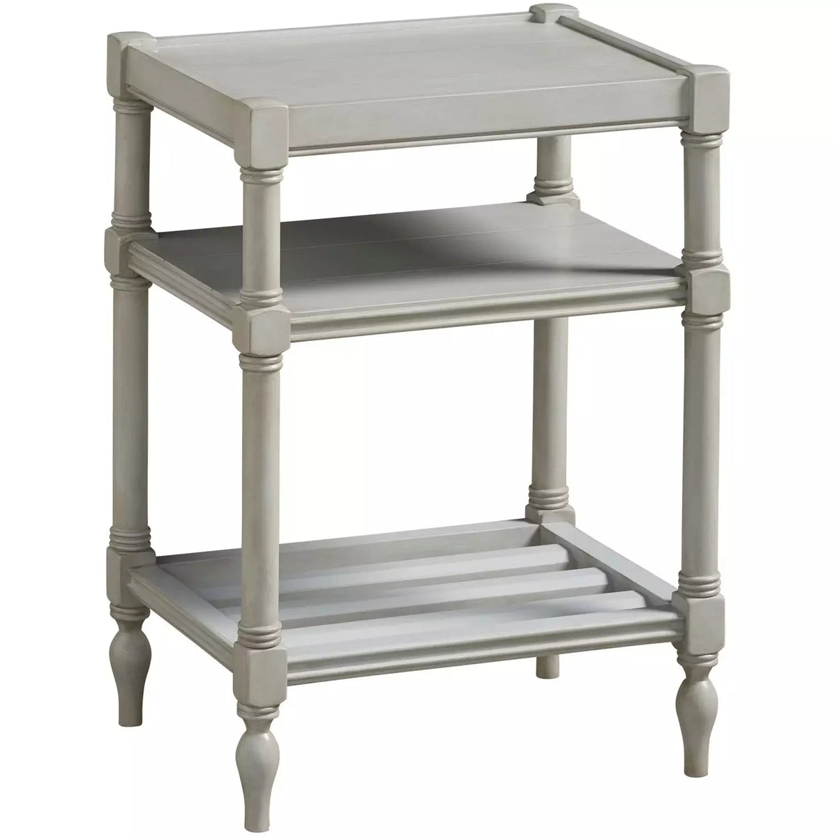 French Gray Chair Side Table - Be Bold Furniture