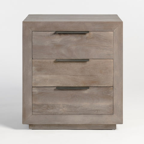 Holden Three Drawer Nightstand - Be Bold Furniture