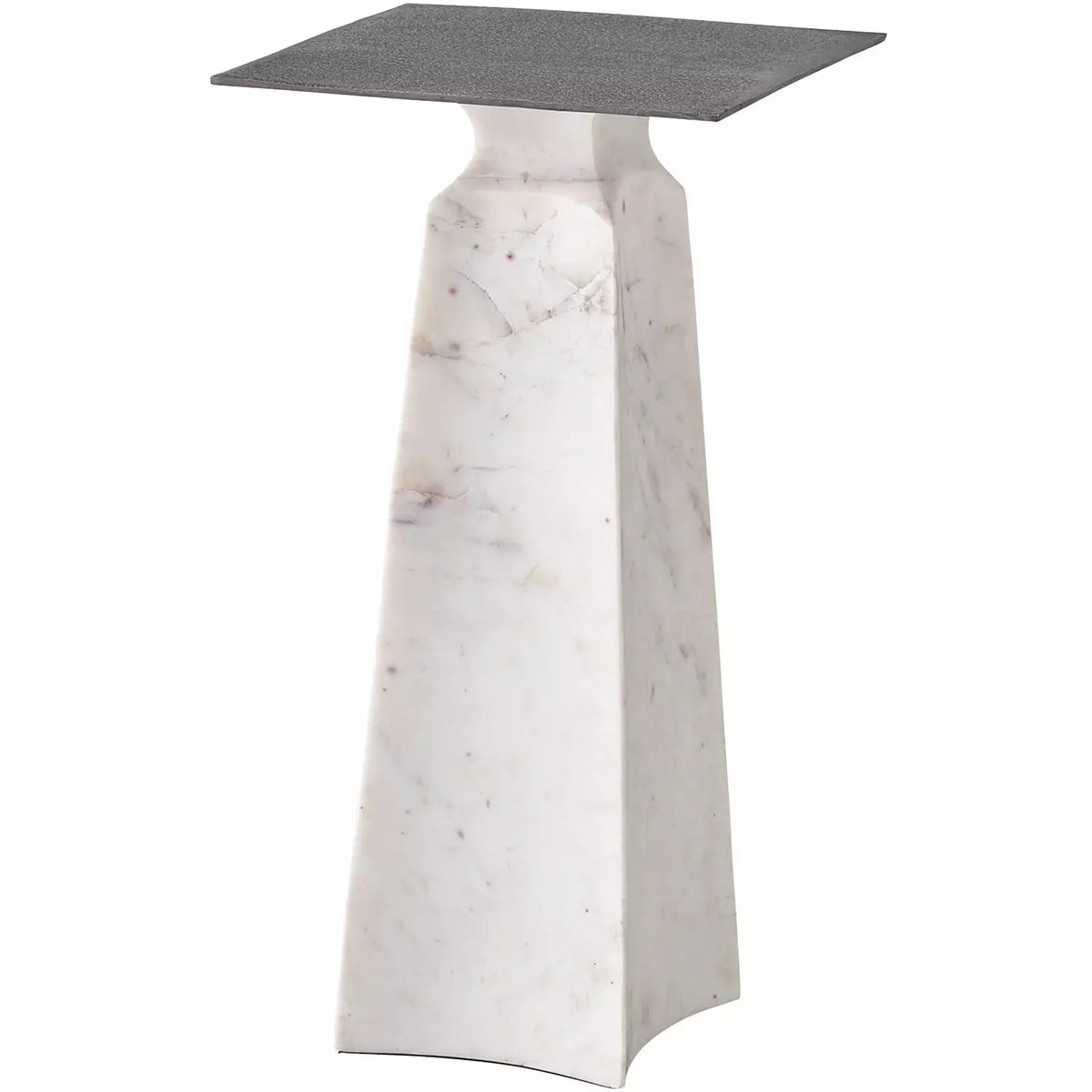 Figuration Side Table WMarble Base - Be Bold Furniture