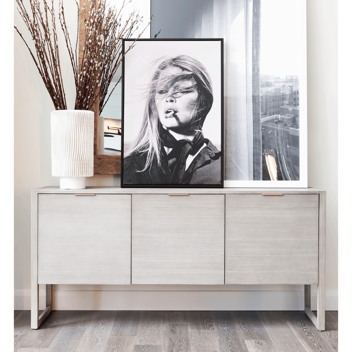 Dexter Sideboard, Brushed Smoke - Be Bold Furniture