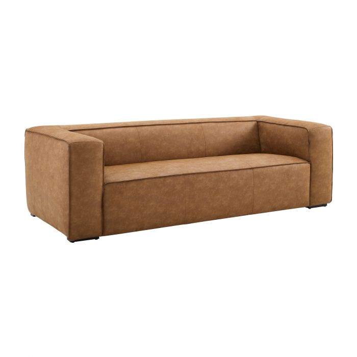 Aurora Brown Sofa - Be Bold Furniture