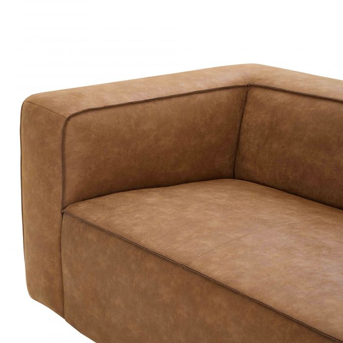 Aurora Brown Sofa - Be Bold Furniture