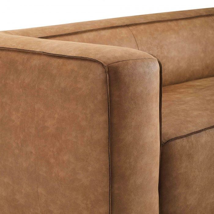 Aurora Brown Sofa - Be Bold Furniture