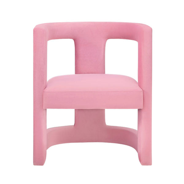 Ada Pink Velvet Chair - Be Bold Furniture