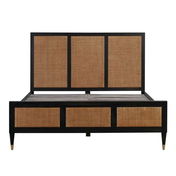 Sierra Noir Bed - Be Bold Furniture