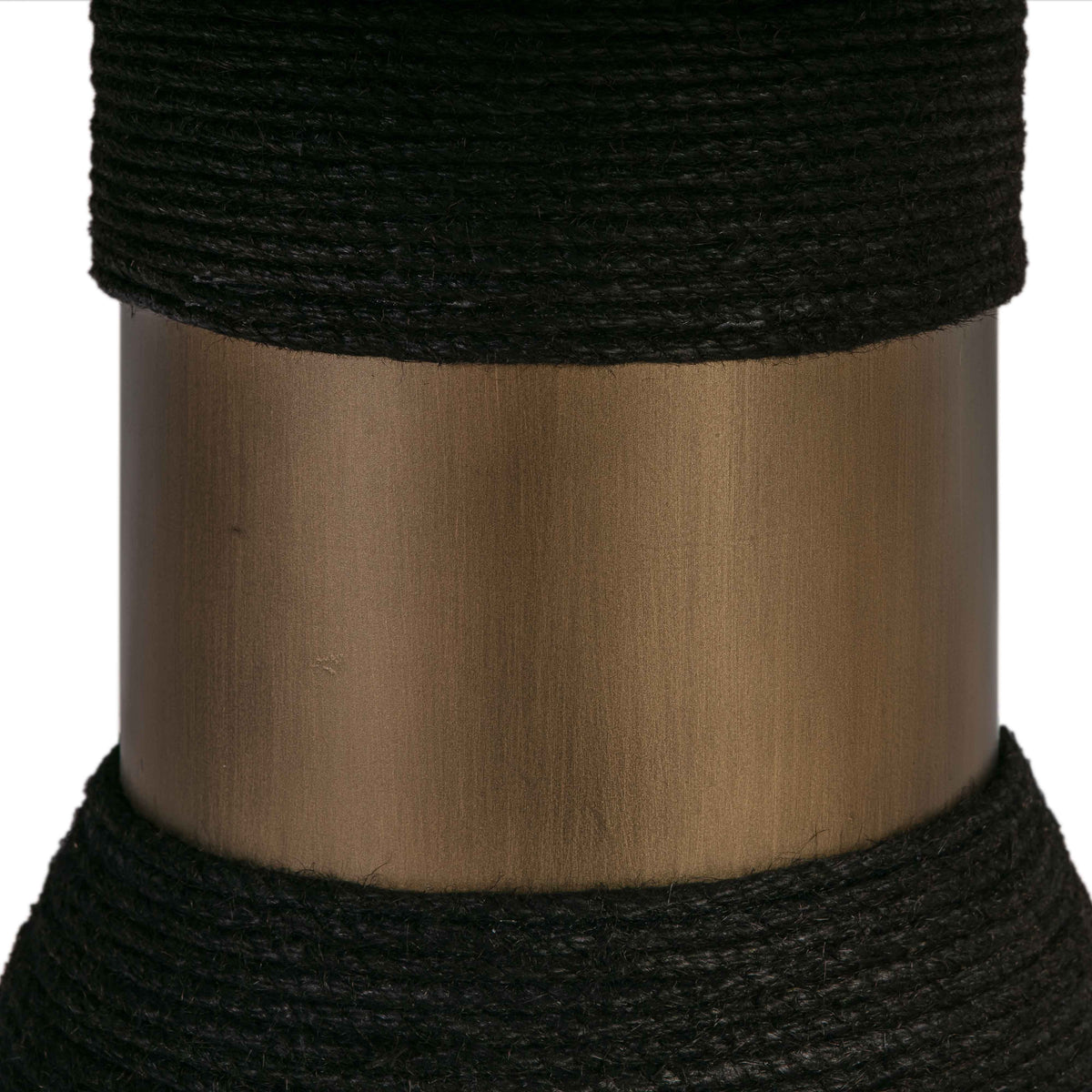 Rishi Black Rope Round Table - Be Bold Furniture