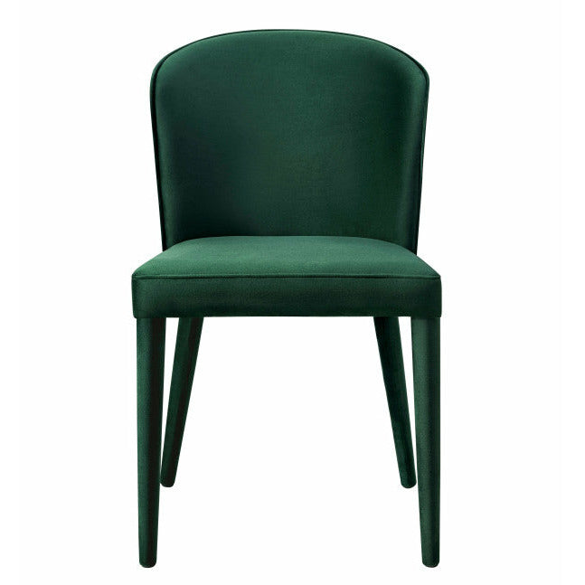 Metropolitan Forest Green Velvet Chair - Be Bold Furniture