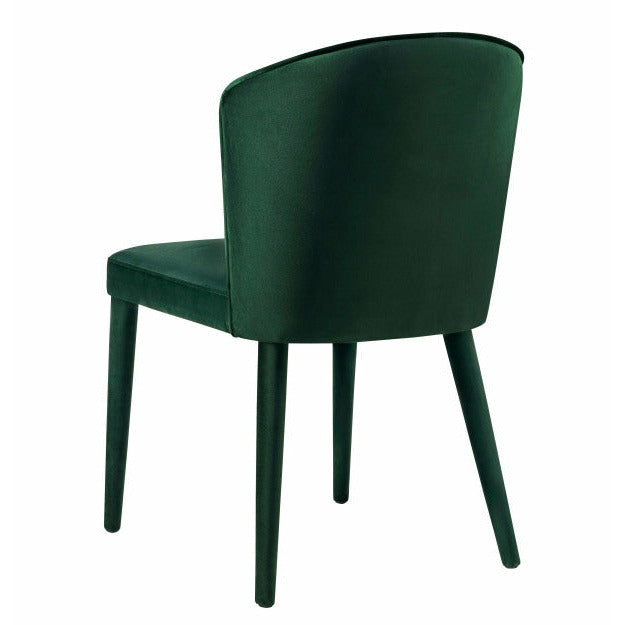 Metropolitan Forest Green Velvet Chair - Be Bold Furniture