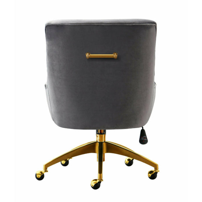 Beatrix Grey Office Swivel Chair - Be Bold Furniture