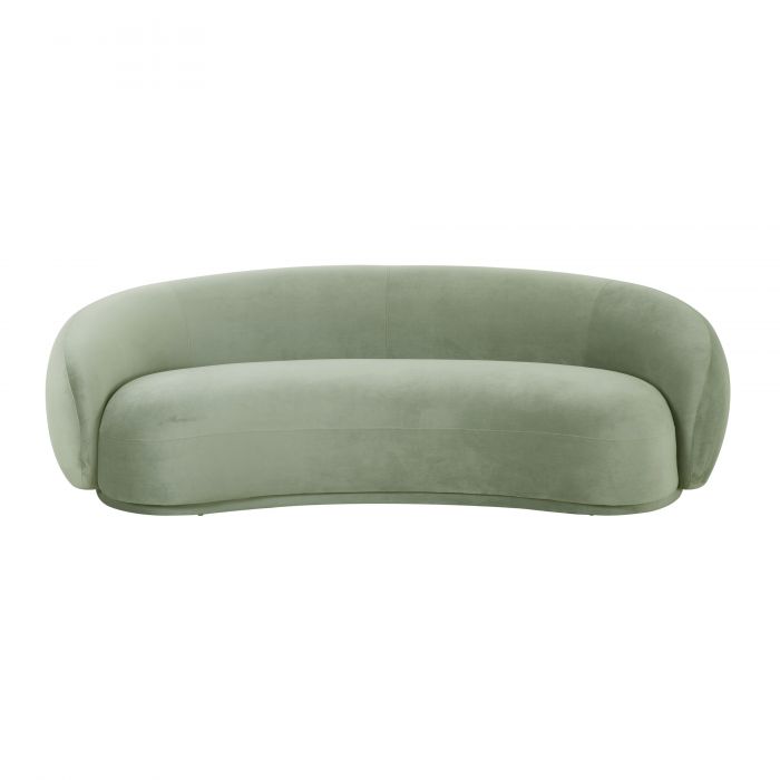 Kendall Moss Green Velvet Sofa - Be Bold Furniture