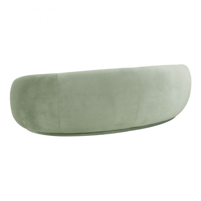 Kendall Moss Green Velvet Sofa - Be Bold Furniture