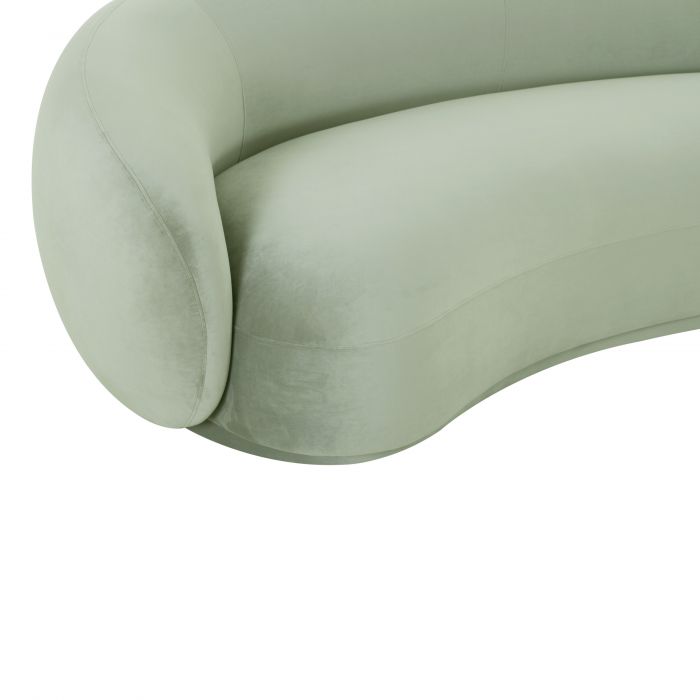 Kendall Moss Green Velvet Sofa - Be Bold Furniture