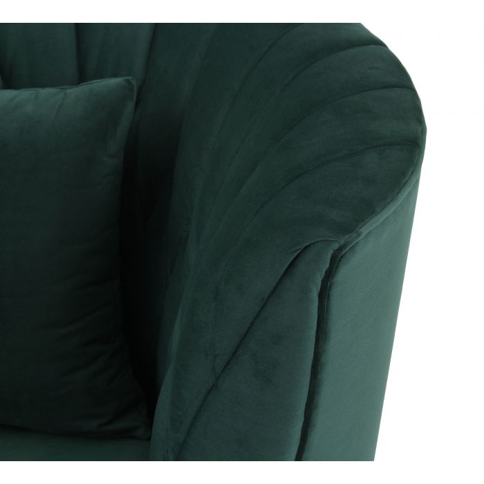 Eva Forest Green Velvet Sofa - Be Bold Furniture