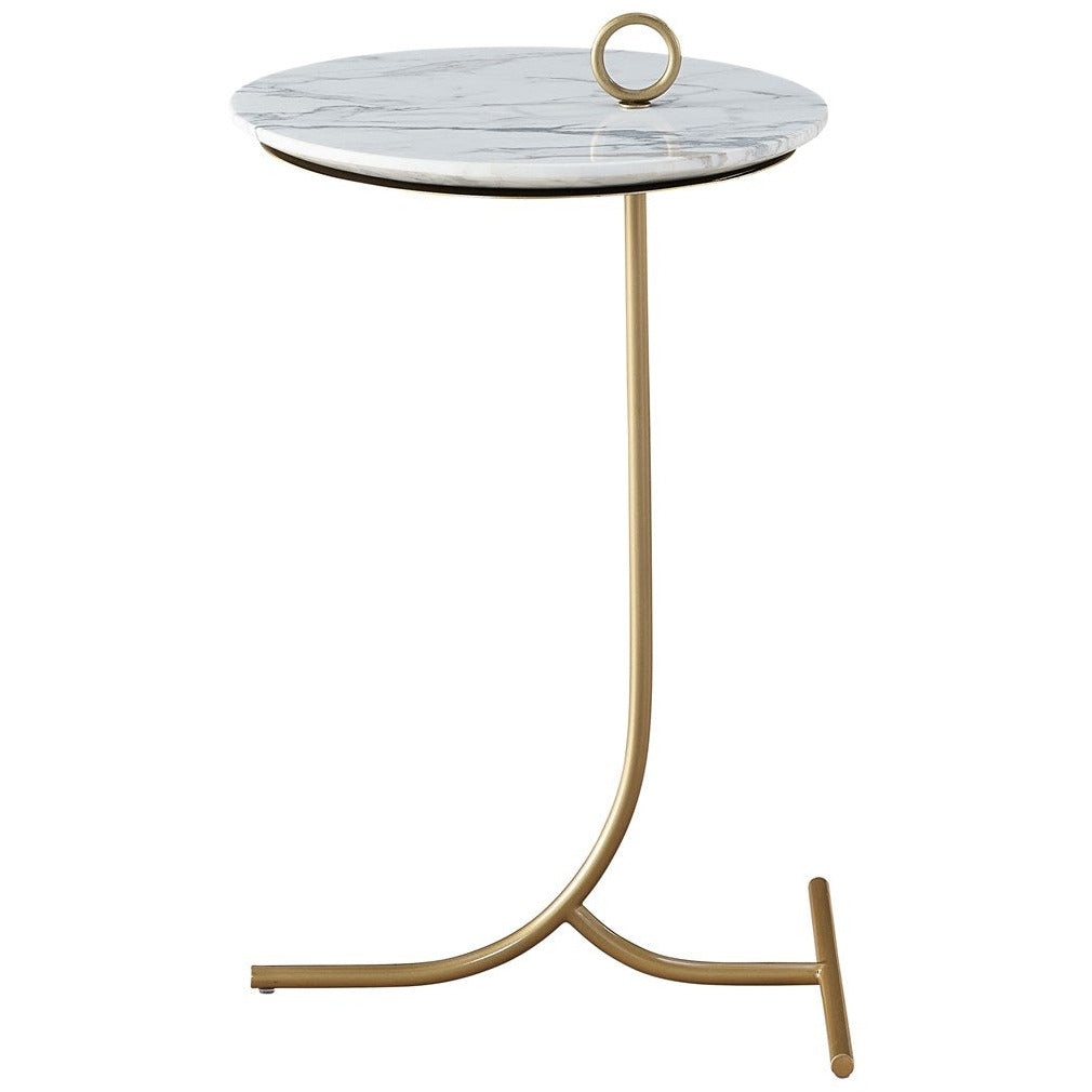 Accent Table -stone top - Be Bold Furniture