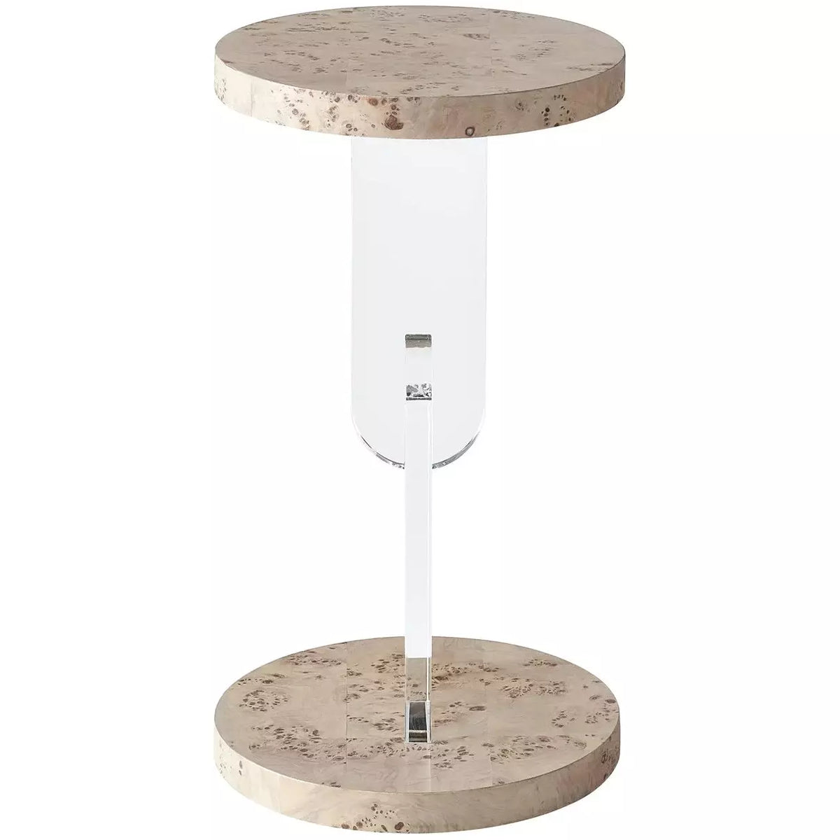 Burl Side Table - Be Bold Furniture