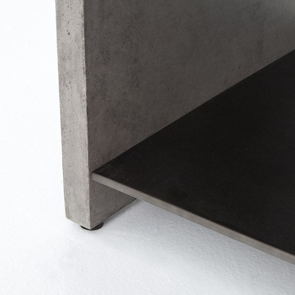 Hugo Coffee Table Dark Grey - Be Bold Furniture