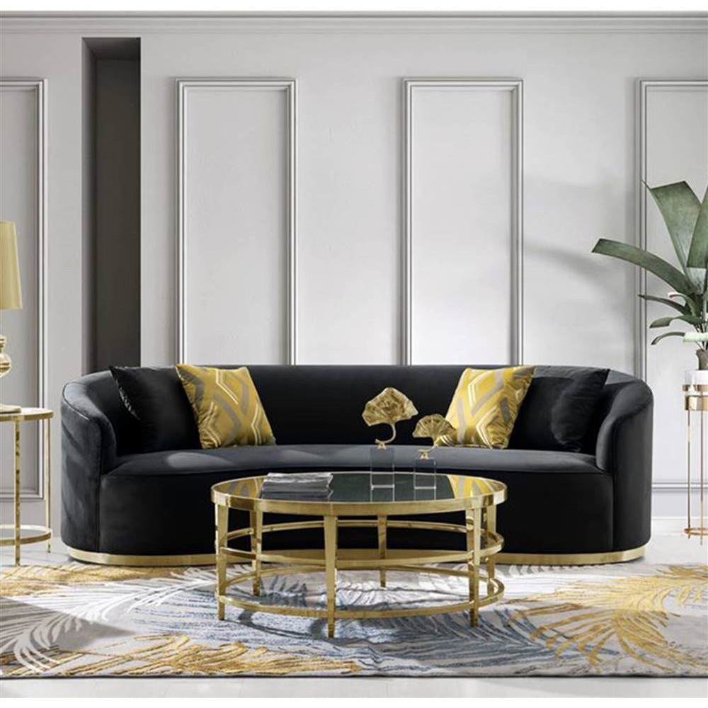 Raven Sofa, Black - Be Bold Furniture