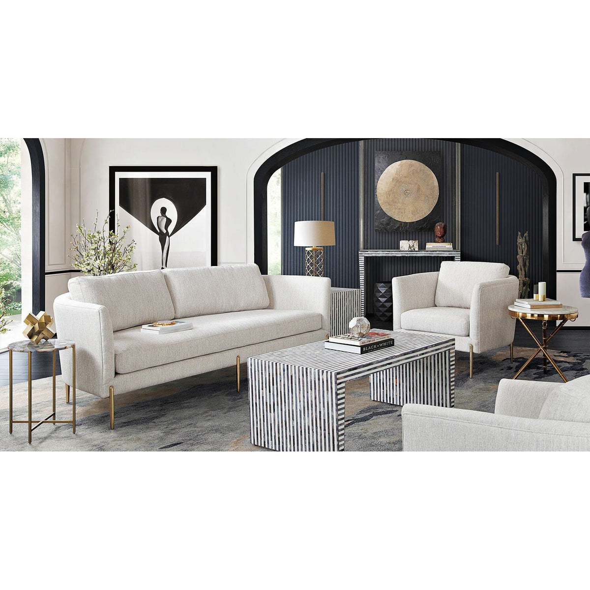 Lane Curveback Sofa - Be Bold Furniture