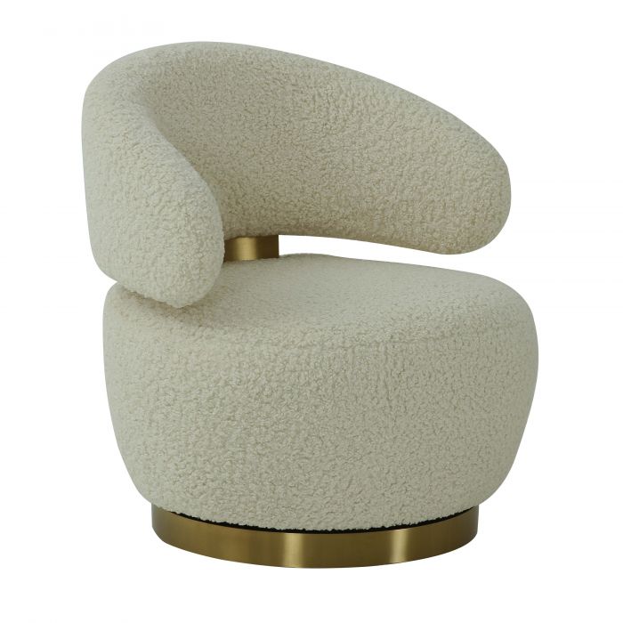 Austin Faux Shearling Chair - Be Bold Furniture